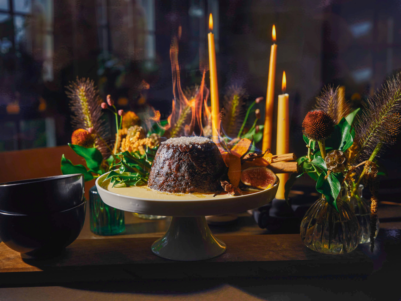 Coworth Park Christmas Pudding by Adam Smith