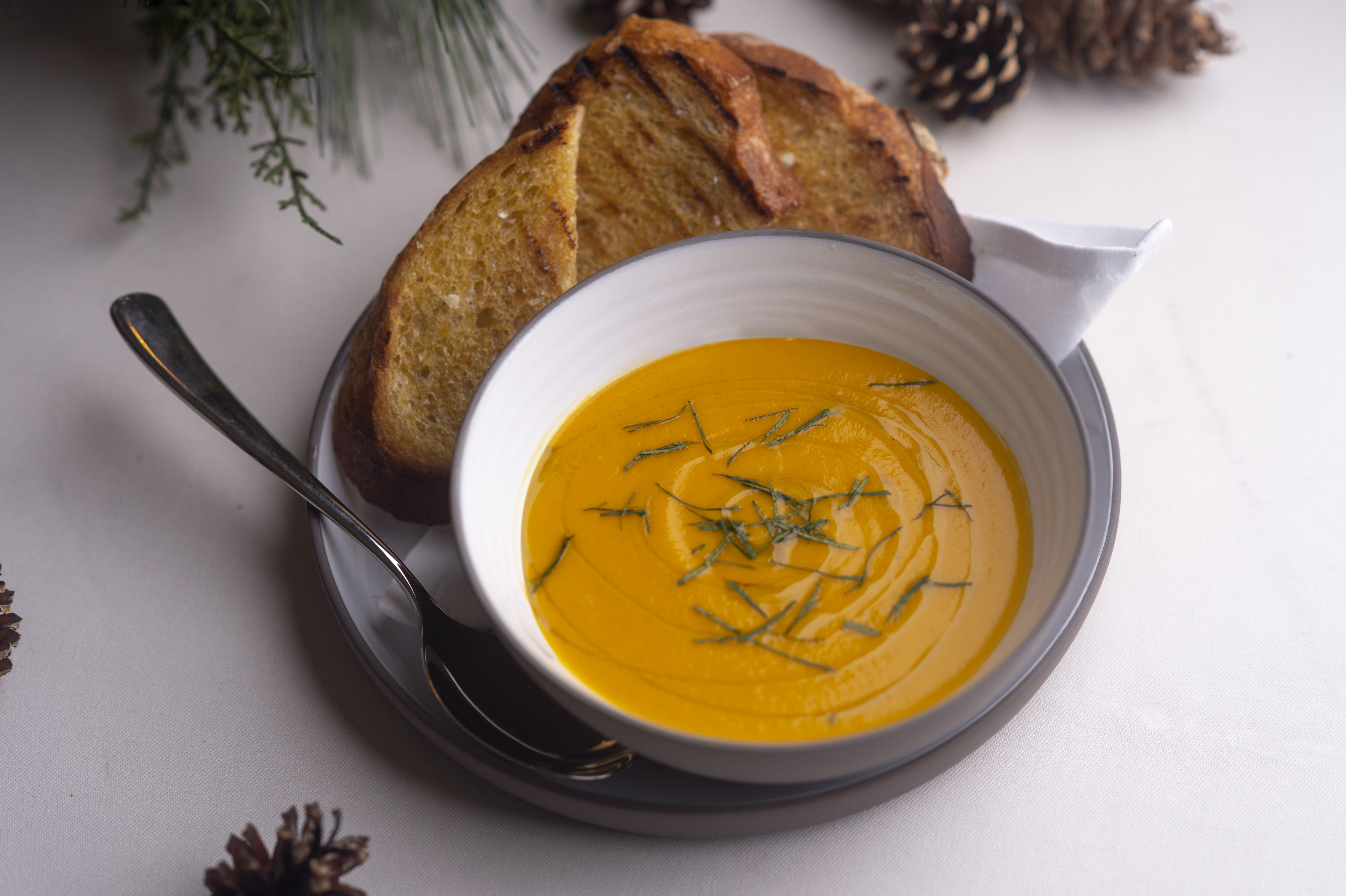 Curried Root Vegetable Soup by Michael Caines 