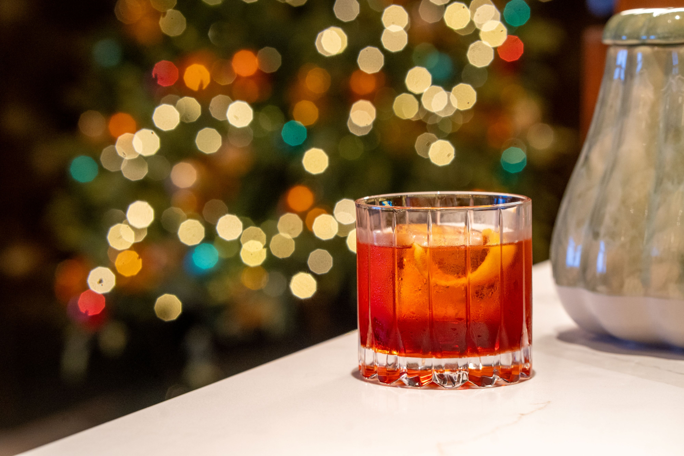 Black cherry boulevardier at Seaton House